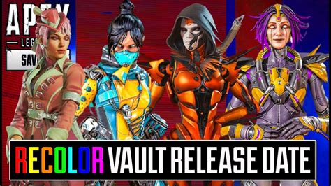 New Apex Legends Recolor Store Event Release Date Revealed Youtube