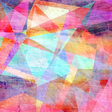 Abstract Watercolor Geometric Background Stock Photo By ©tanor 105865650