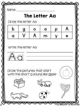 Here are a couple of ways you can get yo. Alphabet Worksheets A-Z by Learning At The Primary Pond ...