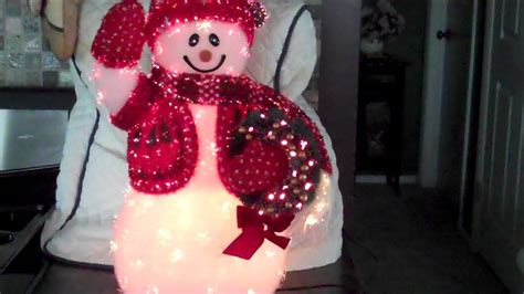 Check spelling or type a new query. Twinkling Fiber Optic Snowman - YouTube