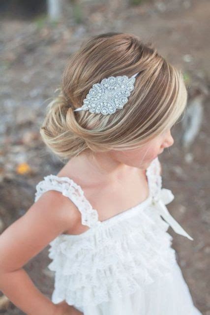 Braid one single section dividing it further into three strands. 21 Super Cute Flower Girl Hairstyle Ideas To Make ...