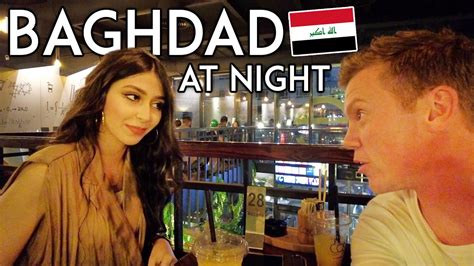 Exploring BAGHDAD At Night With An Iraqi Girl Safe Iraq Travel Vlog