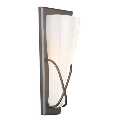 5 out of 5 stars. Shop Portfolio 5.13-in W 1-Light Oil Rubbed Bronze Pocket ...