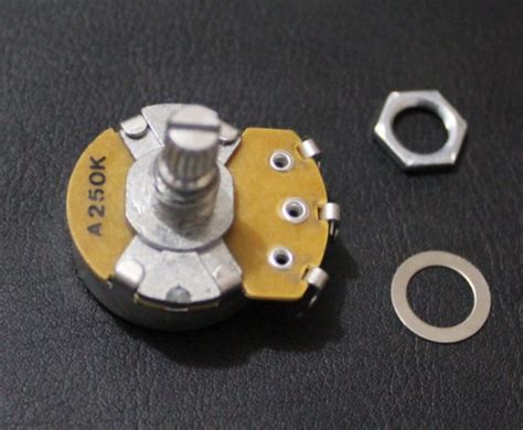 Alpha Potentiometera250kfull Size 15mm Shaftaudio Taper