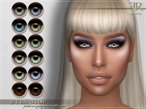 Eyes N100 By Fashionroyaltysims From Tsr Sims 4 Downloads