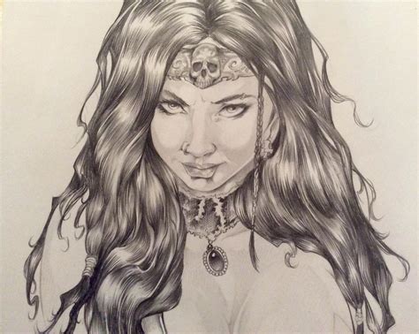 Goth Wonder Woman Wip By Dw Miller By Conceptsbymiller On Deviantart