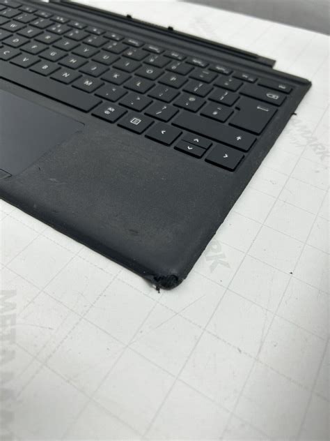 Microsoft Surface Pro 4 5 6 7 Type Cover 1725 Uk Qwerty Keyboard