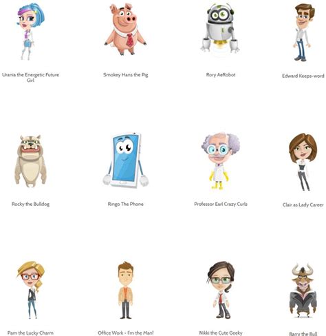 Adobe Character Animator Puppets By Graphicmama Character Creator