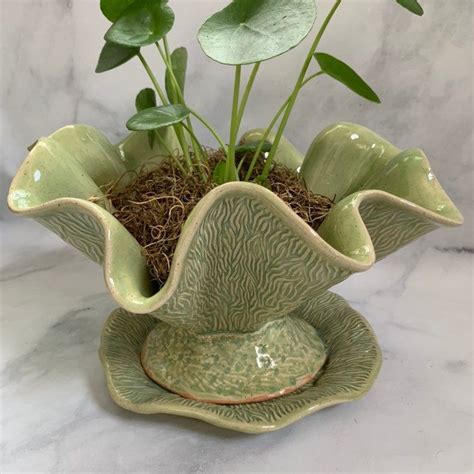9 ceramic planter succulent pot dish garden pottery etsy ceramics ideas pottery slab pottery