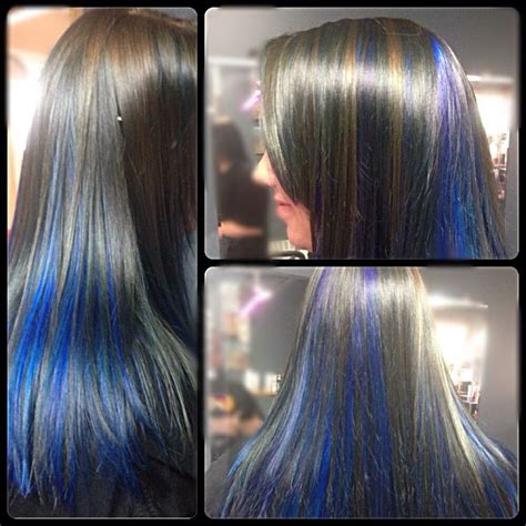 Find the look that complements your features! Pin by Kristen Nicotra on Hair color!! | Blue brown hair ...