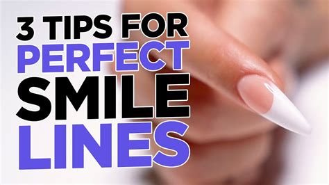 3 Tips For Perfect Smile Lines Youtube