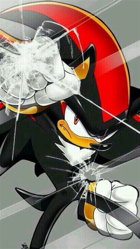 Shadow Punching Iphone 5 Screen Wallpaper By Hypershadow92 On Deviantart
