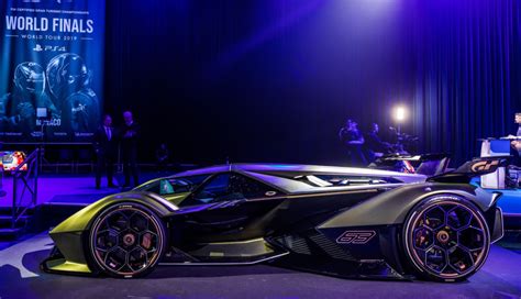 Lamborghini Mostró El V12 Vision Gran Turismo Con Un Diseño Que Enamora