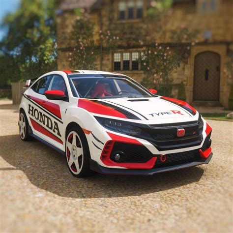 How to jump a car. New livery for my Honda Civic rally car : forza