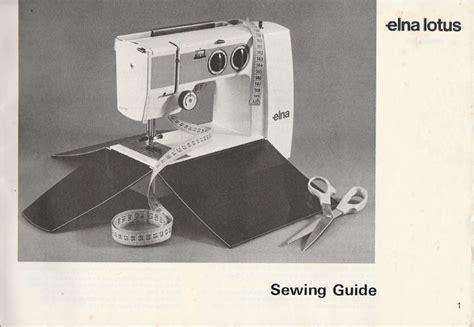 Elna Lotus Full Complete Downloadable Sewing Machine Manuals Etsy Uk