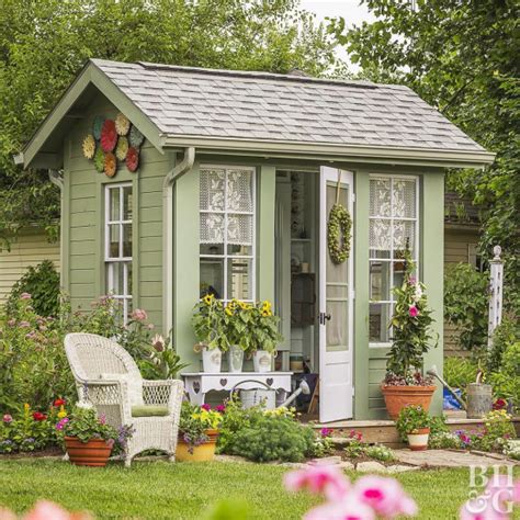This Cottage Potting Shed Takes Design Cues From The Main House Using
