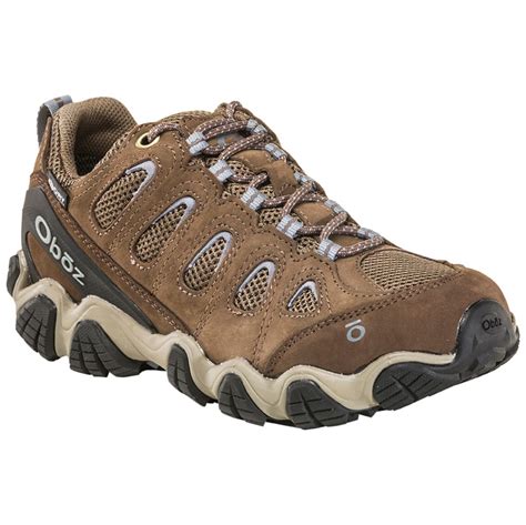 Oboz Womens Sawtooth Ii Low B Dry Waterproof Hiking Shoes Eastern