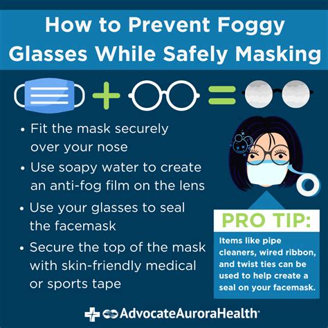 how to keep your glasses from fogging up while wearing a mask health enews foggy glasses