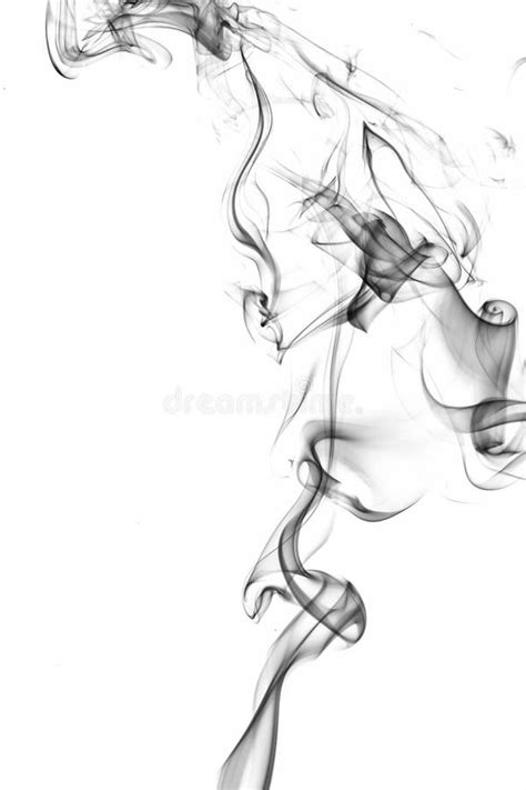 Abstract Smoke On White Background Stock Illustration Illustration Of