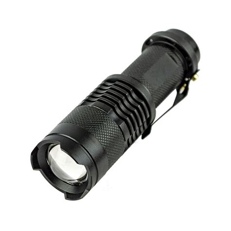 Powerxt Cree Led Tactical Mini Flashlight With Zoom 500 Lumen