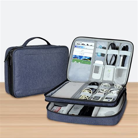 Sm02 Nylon Digital Storage Bag Electronic Accessories Travel Organizer