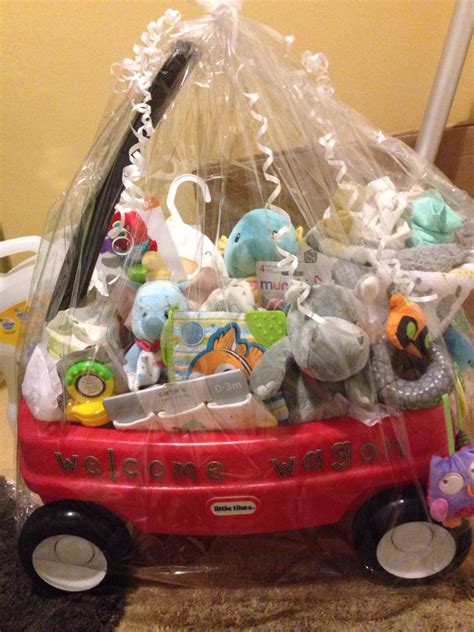 Maybe you would like to learn more about one of these? Gender neutral welcome wagon for baby shower! | Gender ...