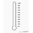 Thermometer Template  Tims Printables