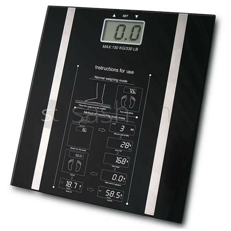 Weight scales go for under $20? DIGITAL BODY FAT ANALYSER SCALES BMI HEALTHY 150KG ...