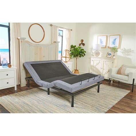Alwyn Home Mosley Massaging Zero Gravity Adjustable Bed With Wireless