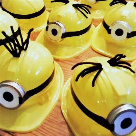 How To Make Your Own Minion Party Hats Doing Dishes Making Wishes