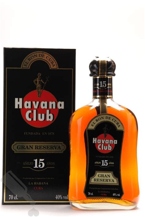 Havana Club 15 Years Gran Reserva Old Bottling Passie Voor Whisky