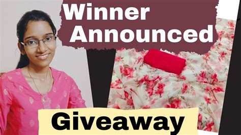 Giveaway Winner Announcing 🤩 Meesho Saree For You 🤩 Vlog Youtube