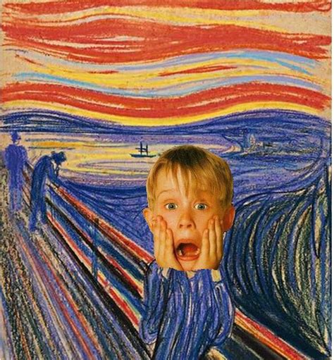 The Scream Art Parody Van Gogh Vincent Van Gogh