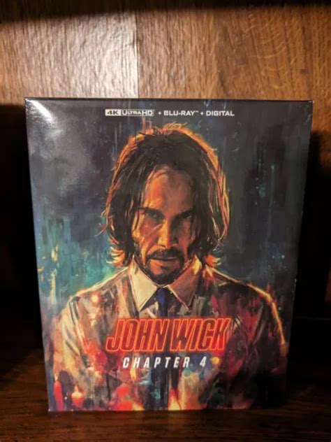 John Wick Chapter 4 4kblu Ray 2023 Walmart Exclusive No Poster 1399 Picclick
