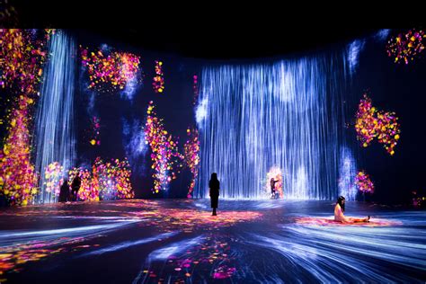 Immersive Exhibition Featuring Lighting Art Unveils At Beijing