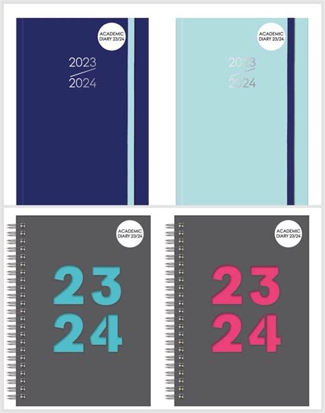 2023 2024 A5 Academic Diary Week To Viewday A Page Year Flexi Wiro