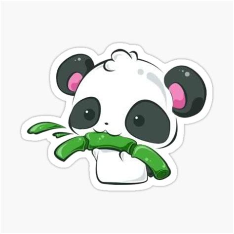 Baby Panda Sticker For Sale By Belindafrs Redbubble