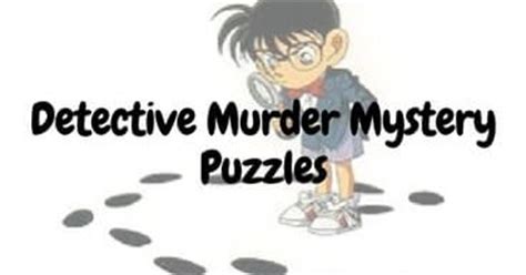 We did not find results for: Detective Murder Mystery Puzzles with answers-Fun With Puzzles