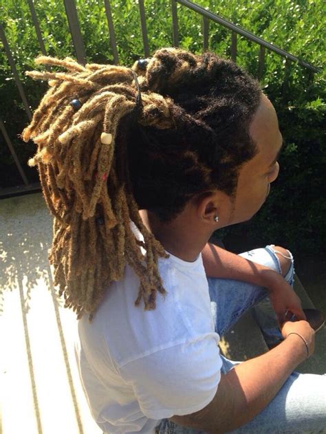 Men's hair can be resistant to accepting color. Dyed dreads >>>> | Men's Style | Pinterest | Dreads, Locs and Hair