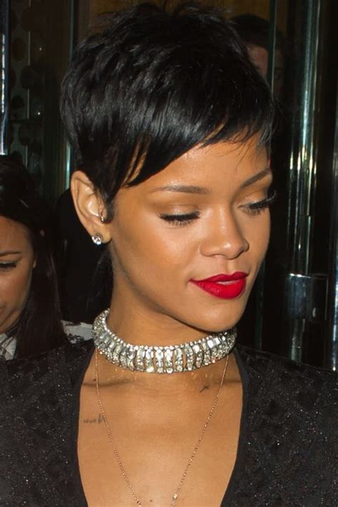 67 Short Celebrity Haircuts To Inspire Your Next Chop Rihanna