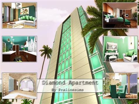 Pralinesims Diamond Apartment Sims Sims 3 Apartment