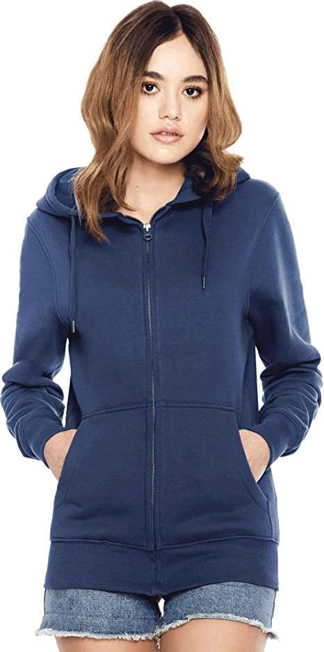 Zipper Hoodies For Women Womens 100 Organic Cotton Zip Up Hooded