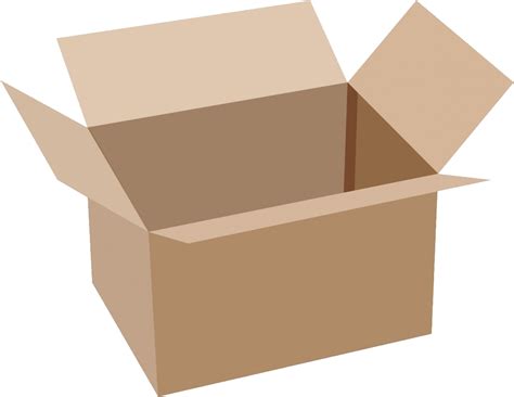 Clipart box corrugated box, Clipart box corrugated box Transparent FREE for download on ...