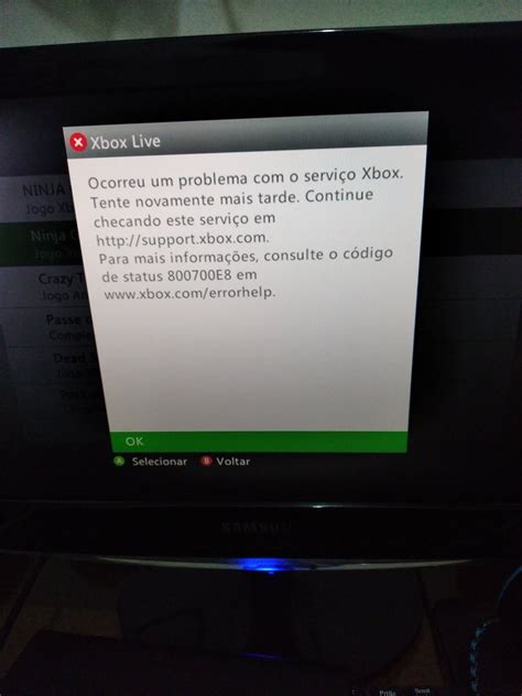 Cant Download Ninja Gaiden Black On Xbox 360 Error Code 800700e8 R
