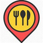 Location Map Icon Restaurant Eat Icons Meal