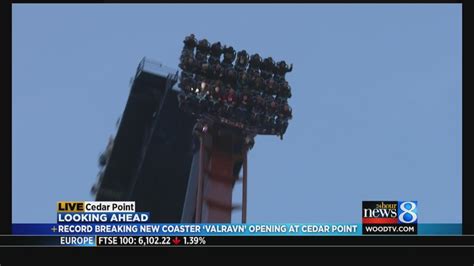Cedar Point Unveils New Record Breaking Coaster Valravn Youtube