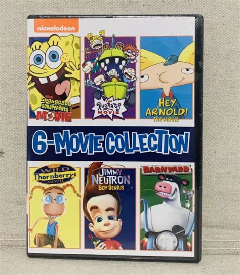 Nickelodeon Animated 6 Movies Collection Dvd New 750 Picclick