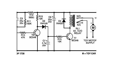 rc car receiver circuit diagram