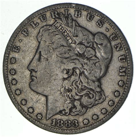Rare S 1883 S Morgan Silver Dollar Very Tough High Redbook