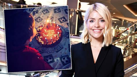 Holly Willoughby Shares Rare Photo Of Eldest Son Harry Celebrating 11th Birthday Smooth